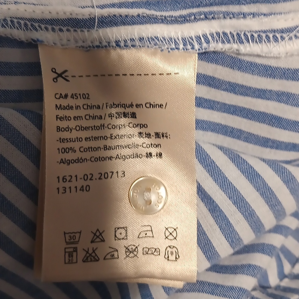 Scotch and Soda Striped Button Down Shirt - Picture 7 of 8